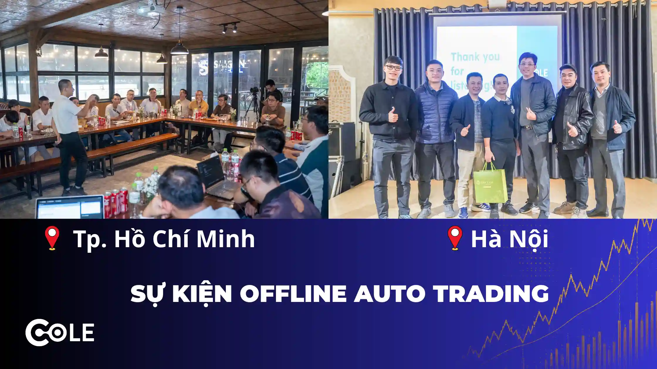 Sự kiện Offline các học viên của khóa Auto Trading