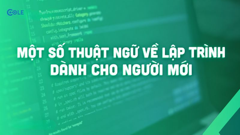 Một số thuật ngữ về lập trình dành cho người mới