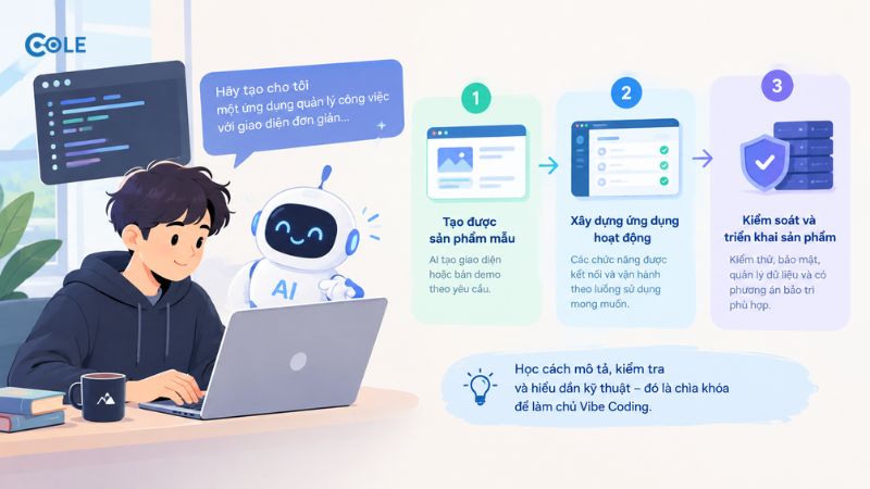 Người mới có thể học Vibe Coding mà không cần biết lập trình không?