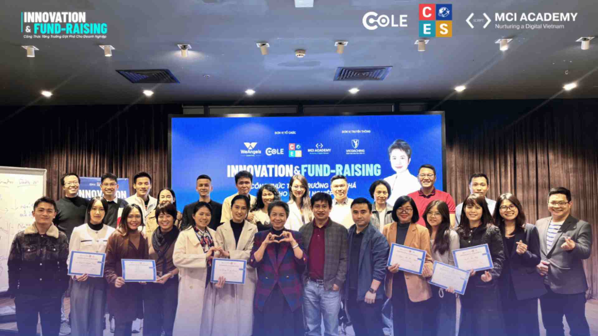 Chương trình Innovation & Fundraising tại Hà Nội và Hồ Chí Minh