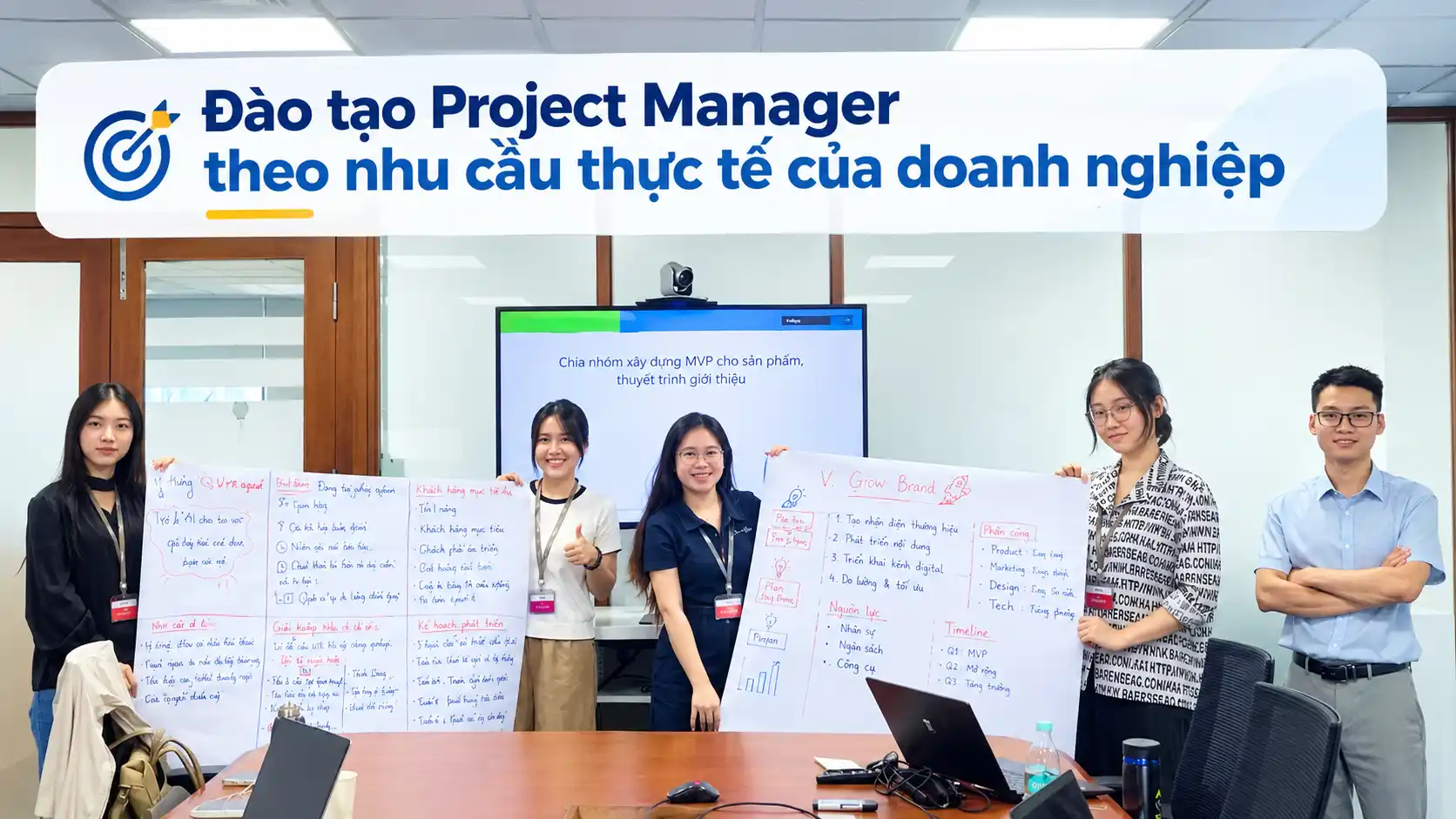 Đào tạo Project Manager cho doanh nghiệp: Từ “chạy deadline” đến làm chủ dự án