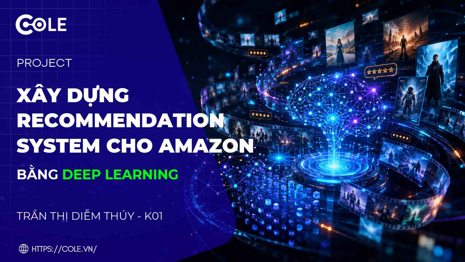 Xây dựng Recommendation System bằng Deep Learning cho sàn DataSet Amazon